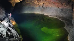 H&ouml;hlenforscher - F&uuml;rstenberg Quellenh&ouml;hle.