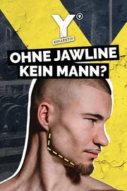 Key Visual/Cover zu "Ohne Jawline kein Mann?". Im Bild: Portrait im Seitenprofil von Benny aka. "Nacouziflex". Im Fokus seine ausgeprägte Kieferpartie. Key Visual/Cover zu "Ohne Jawline kein Mann?". Im Bild: Portrait im Seitenprofil von Benny aka. "Nacouziflex". Im Fokus seine ausgeprägte Kieferpartie.