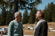 Steffen Freund (r.) und Christian Nehiba im Gespr&auml;ch.