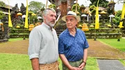 Besuch von einem dubiosen Onkel, v.li.: Daniel Morgenroth als Staff-Kapit&auml;n Martin Grimm, Walter Kreye als Eduard Becker