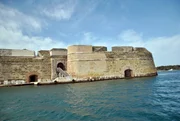 Festung St.Nicol aus b. Sibenik. Festung St.Nicol aus b. Sibenik.