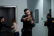 Pictured (L-R): Missy Peregrym as Special Agent Maggie Bell and Zeeko Zaki as Special Agent Omar Adom 'O Zidan.