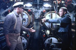 Jonas Herdt (Til Schweiger) und Klause (Rene Heger,r.).