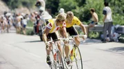 Rad an Rad mit dem ärgsten Rivalen, v.li.: Lauren Fignon und Greg LeMond Rad an Rad mit dem ärgsten Rivalen, v.li.: Lauren Fignon und Greg LeMond