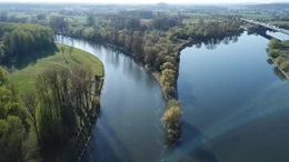 Drei Tage braucht ein Wassertropfen auf seinem Weg durch Tirol und Bayern, bis er bei Deggendorf in die Donau m&uuml;ndet.