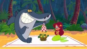 Marinas Vater Poseidon kommt zu Besuch und Sharko möchte einen guten Eindruck hinterlassen. Marinas Vater Poseidon kommt zu Besuch und Sharko möchte einen guten Eindruck hinterlassen.