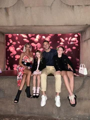 Sarah, Alicia, Marko und Emilia Arnautovic