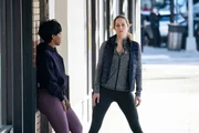 Danielle Moné Truitt as Sergeant Ayanna Bell, Charlotte Sullivan as Gina Cappelletti Danielle Moné Truitt as Sergeant Ayanna Bell, Charlotte Sullivan as Gina Cappelletti