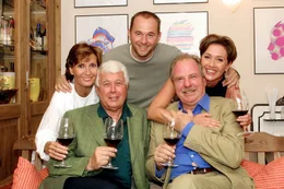 Susanne Uhlen (Franziska), Peter Weck (Hermann Ladner), Uli Br&eacute;e (Machalke), Friedrich von Thun (Heinz Wucher), Mich&egrave;le Marian (Mia).