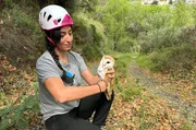 Antaia Christou von „BirdLife Cyprus” arbeitet an einem großen Schleiereulen-Projekt auf Zypern. Antaia Christou von „BirdLife Cyprus” arbeitet an einem großen Schleiereulen-Projekt auf Zypern.