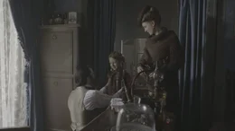 Reenactment Robert Koch und seine Familie.