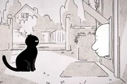 St&eacute;phane ist mit den Nerven am Ende. Er kauft extra eine Katzenklappe, aber Moustique denkt gar nicht dran, sie zu benutzen.