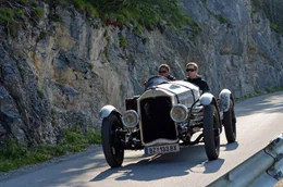Buick Speedster Bj 1924 in der obersteirischen Bergwelt.
