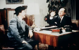 (v.li.): Peter Alexander (Peter Schatz), Oskar Sima (Direktor Adler).