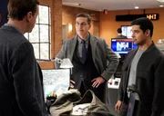 (v.l.n.r.) Timothy McGee (Sean Murray); Jimmy Palmer (Brian Dietzen); Nick Torres (Wilmer Valderrama)