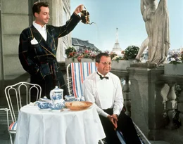 "Die lustige Witwe". Im Bild: Peter Alexander (li.), Gunther Philipp.