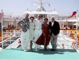 Friedrich von Thun (Heinz Wucher), Mich&egrave;le Marian (Mia), Reinhard Pelikan, Susanne Uhlen (Franziska), Peter Weck (Hermann Ladner).