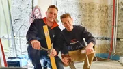 Marcel und Chris. Marcel und Chris.