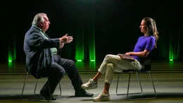 Karoline Rath-Zobernig im Gespräch mit Gigi Ludwig. Karoline Rath-Zobernig im Gespräch mit Gigi Ludwig.