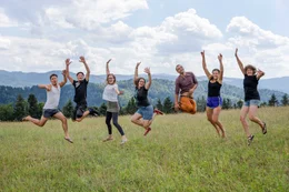 Kommune Schafhof Gruppenfoto