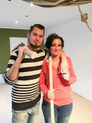 Sandra und Andcej. Sandra und Andcej.