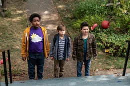 V.l.: Lucas (Keith L. Williams), Max (Jacob Tremblay), Thor (Brady Noon)  Die Verwendung des sendungsbezogenen Materials ist nur mit dem Hinweis und Verlinkung auf RTL+ gestattet.