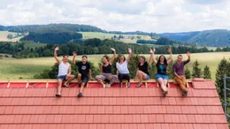 Kommune Schafhof Gruppenfoto