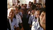 Die Banda auf dem Weg zum Auftritt.