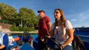 Lara Dreessen will Schiffsführerin auf dem großen Kanalboot werden Lara Dreessen will Schiffsführerin auf dem großen Kanalboot werden