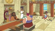 v.li.: Shlub, Deliria, Stupendous, Tyrannis