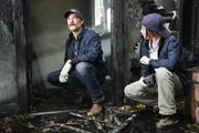 Special Agent Mike Franks (Kyle Schmid, l.); Special Agent Lala Dominguez (Mariel Molino, r.)