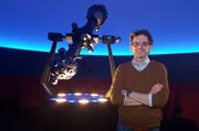 Raumflugplanetarium - Dirk Schlesier, Geologe und Leiter des Planetariums Halle Raumflugplanetarium - Dirk Schlesier, Geologe und Leiter des Planetariums Halle