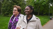 Martina Kainz und Evelyne Adoun. Martina Kainz und Evelyne Adoun.