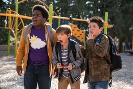 L-R: Lucas (Keith L. Williams), Max (Jacob Tremblay) und Thor (Brady Noon)