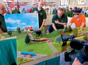 Das niederösterreichische Waldviertel als Modellbahn, gebaut von den Eisenbahnfreunden Eberswalde. Für die Realisierung fuhren die Modellbauer 70mal von Brandenburg nach Österreich. Das niederösterreichische Waldviertel als Modellbahn, gebaut von den Eisenbahnfreunden Eberswalde. Für die Realisierung fuhren die Modellbauer 70mal von Brandenburg nach Österreich.