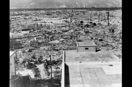 Die Atombombe "Little Boy", die 1945 auf Hiroshima fiel, t&ouml;tete &uuml;ber 100.000 Menschen und symbolisierte sowohl das Ende des Zweiten Weltkriegs als auch den Beginn des Atomzeitalters.