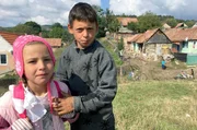 Roma-Siedlung in Korospatak, dem Wohnort des Grafen Kalnoky