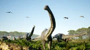 Vor 150 Millionen Jahren herrschten im Jura die langhalsigen Sauropoden. Vor 150 Millionen Jahren herrschten im Jura die langhalsigen Sauropoden.