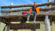Moderator Arndt lässt Seele und Beine baumeln. Moderator Arndt lässt Seele und Beine baumeln.
