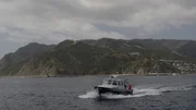 Die Mako-Matrix-Expedition verlässt die Avalon Bay auf dem Weg zu den Mako-Jagdgebieten Die Mako-Matrix-Expedition verlässt die Avalon Bay auf dem Weg zu den Mako-Jagdgebieten