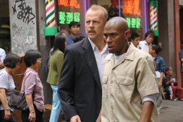 L-R: Jack Mosley (Bruce Willis) und Eddie Bunker (Mos Def)