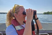 Christiane Radatz ist Leiterin der Wasserwacht des Kreisverbands Berlin-Nord e.V. vom DRK. Christiane Radatz ist Leiterin der Wasserwacht des Kreisverbands Berlin-Nord e.V. vom DRK.
