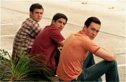 L-R: Finch (Eddie Kaye Thomas), Jim (Jason Biggs), Oz (Chris Klein)
