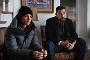 After two women are brutally murdered via napalm, Maggie and OA are led to a dating site where they discover a group of scorned users who are targeting women who reject them. Pictured (L-R): Missy Peregrym as Special Agent Maggie Bell and Zeeko Zaki as Special Agent Omar Adom 'OA' Zidan.