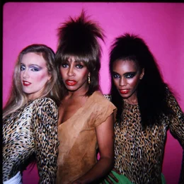 Annie Behringer, Tina Turner & Lejeune Richardson (1980).