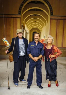 Das Trio auf dem Weg zum Gl&uuml;ck (v. li. n. .re.): Adam (G&uuml;nther Maria Halmer), Eddie (Maximilian Br&uuml;ckner) und Maria (Jutta Speidel).