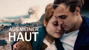 Key Visual/Cover mit Typo zu "Aus meiner Haut". Auf den ersten Blick sind Leyla (Mala Emde) und Tristan (Jonas Dassler) ein gl&uuml;ckliches Paar. Als sie auf eine geheimnisvolle Insel reisen, beginnt ein Spiel der Identit&auml;ten, das alles ver&auml;ndert - ihre Wahrnehmung, ihre Sexualit&auml;t, ihr gesamtes "Ich".