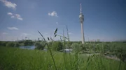 Das Olympiagel&auml;nde in M&uuml;nchen.