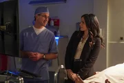 Jimmy Palmer (Brian Dietzen, l.); Jessica Knight (Katrina Law, r.)