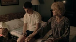 L-R: Jared Eamons (Lucas Hedges) and Nancy Eamons (Nicole Kidman)